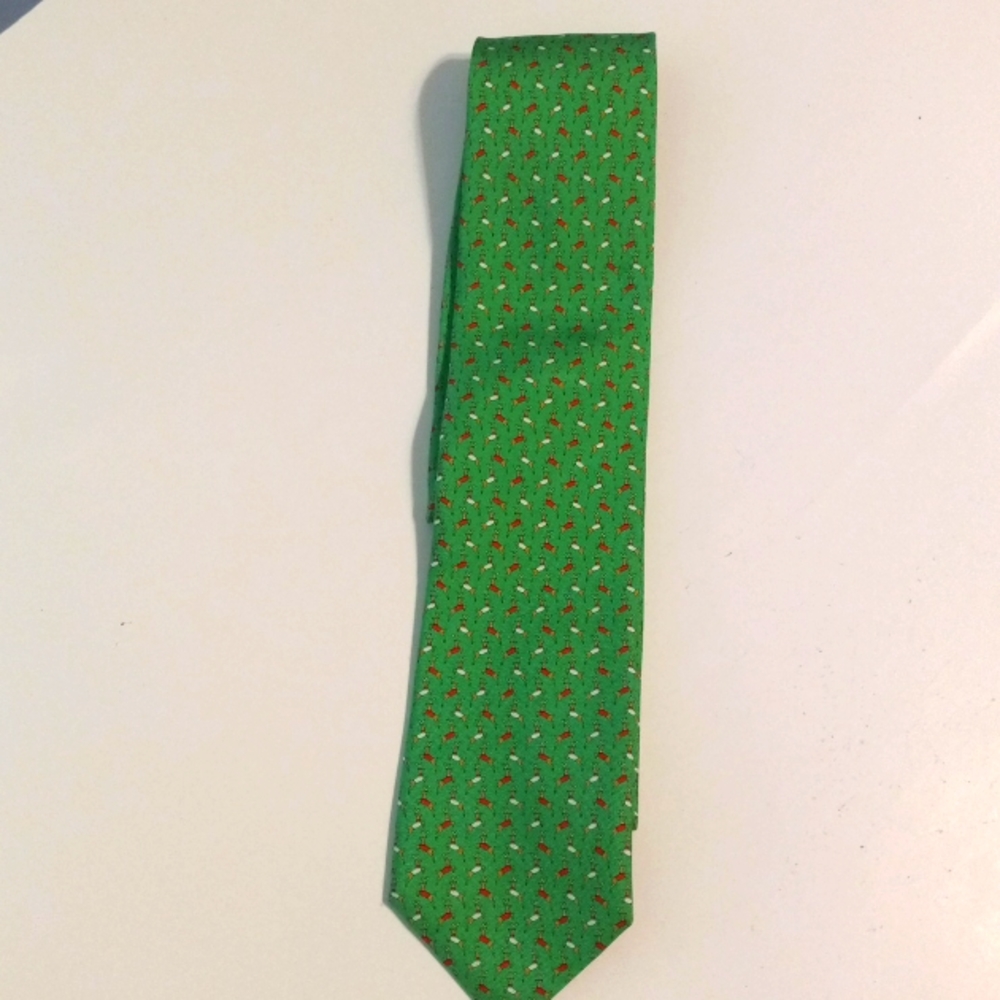 NWOT Peter Blair 100% Silk Christmas / Xmas / Reindeer Pattern Tie / Mad…